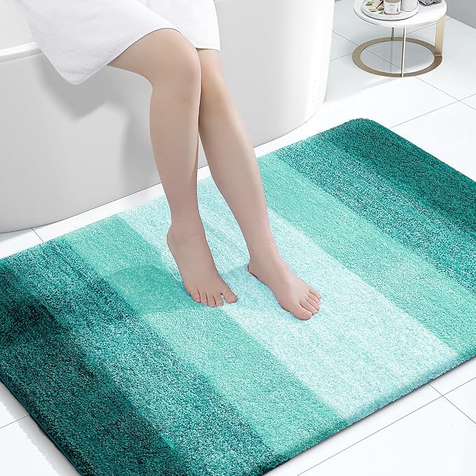OLANLY Large Bathroom Rugs Mat 44x32, Extra Soft Absorbent Microfiber Bath Rugs by OLANLY