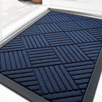 OLANLY Front Door Mat Outside Entrance 29.5x17, Heavy Duty Sturdy Natural by OLANLY
