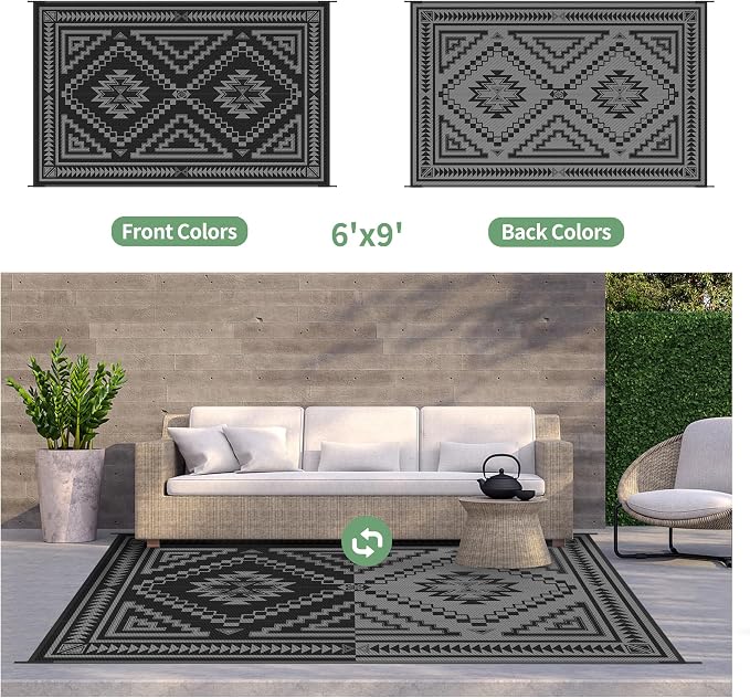GENIMO Outdoor Rug for Patio Clearance - Image 4