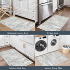 Kitchen Mats for Floor 2 Piece, Non Slip Washable Kitchen Rugs Sets for Floor - Image 4
