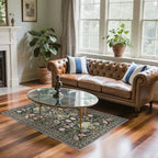 3x5 Living Room Area Rugs: Vintage Washable Non-Slip Rug - Image 7