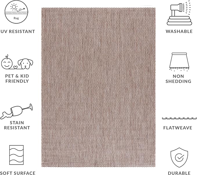 SAFAVIEH Washable Rug Outdoor Courtyard Collection - Image 11