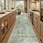 Soalmost Runner Rug 2x10 Washable Non-Slip Hallway Runner Rugs by Soalmost