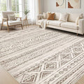 cotiled 10x14 Area Rugs Living Room Rug: Washable Boho Rugs by COTILED