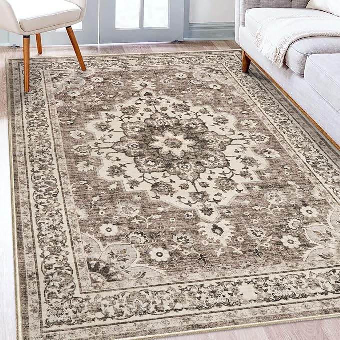 TOPRUUG Washable Oriental Area Rug by TOPRUUG