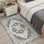 Madane Washable Entry Rug 3x4, Area Rugs - Image 3