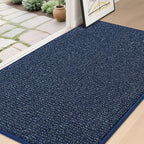 BEQHAUSE Dirt Trapper Door Mat 36" x 60", Non-Slip Washable Doormats Entrance by BEQHAUSE