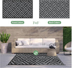 GENIMO Outdoor Rugs 3'x5' Waterproof, Reversible Mats, Outdoor Area Rug - Image 5