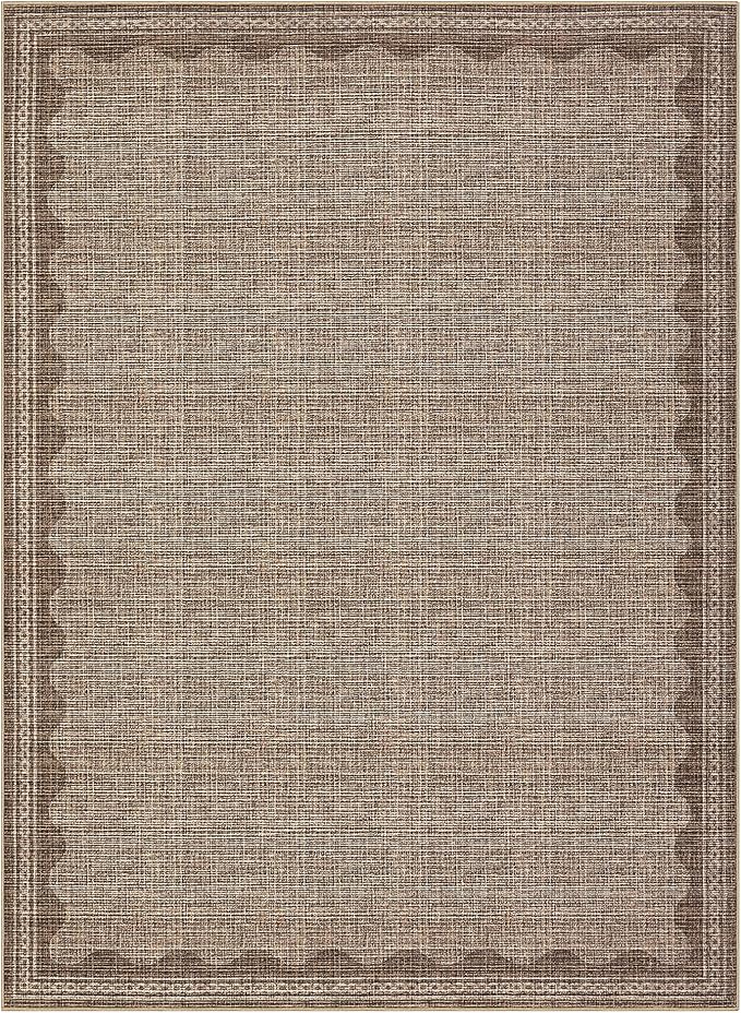 GarveeHome Scalloped Washable Rugs 9x12 Rug - Image 4