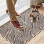 Indoor Door Mat 17"x30", Low-Profile Thin Welcome Front Door Mat Indoor Entrance - Image 9
