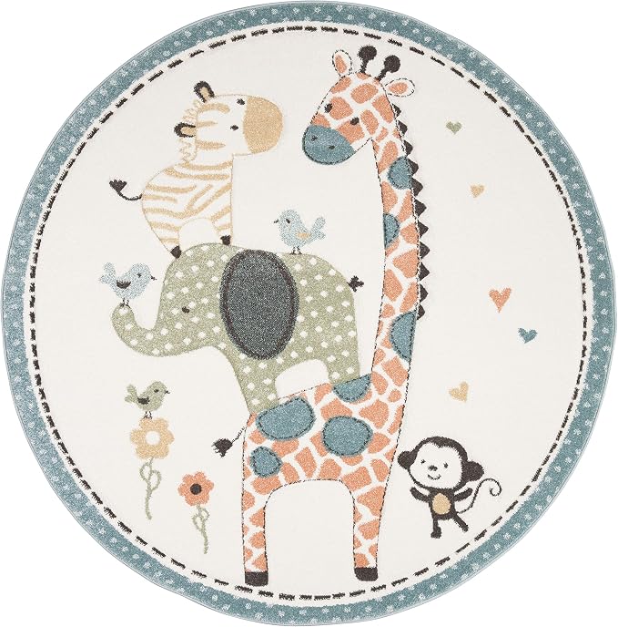 SAFAVIEH Carousel Kids Collection Area Rug - Image 2