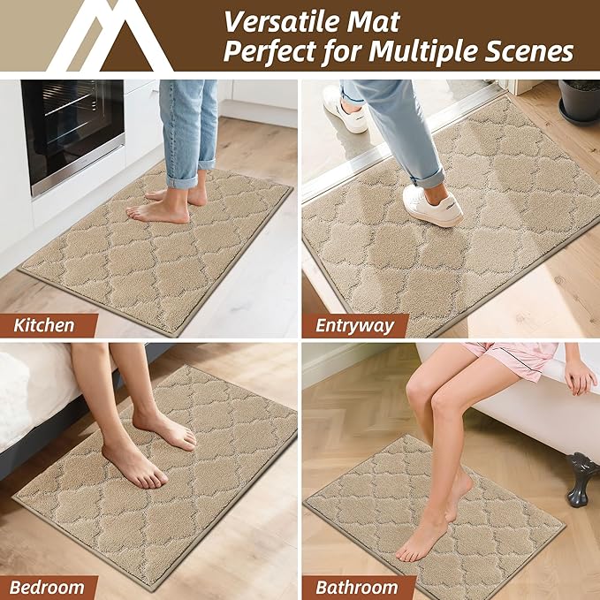 COSY HOMEER Kitchen Rugs 24"x36" Non-Slip Washable Kitchen Mats - Image 7