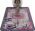 Hompet Cat Litter Mat 2 Pack, 48x60 Large Machine Washable Trapping Mats by Hompet