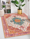 Moynesa Ultra-Thin Washable Vintage Area Rug by Moynesa
