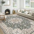 Vintage Living Room Area Rug 10x12 by COTILED