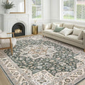 Vintage Living Room Area Rug 9x12 by COTILED