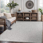 CAMILSON Easy Jute Rug 8x10, Indoor Outdoor Grey Color Area Rugs by CAMILSONIndoorOutdoorAreaRugs