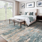 XLUEZ 10x14 Area Rugs for Living Room, Washable Modern Abstract Large Area Rug - Image 4