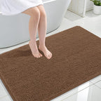 OLANLY Large Bathroom Rugs 44x32, Extra Soft Absorbent Chenille Bath Rugs by OLANLY