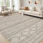 cotiled 12x15 Area Rugs Living Room Rug: Washable Boho Rugs by COTILED