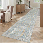Madane Hallway Runner Rug 2x12, Extra Long Washable Runner Rugs by Madane