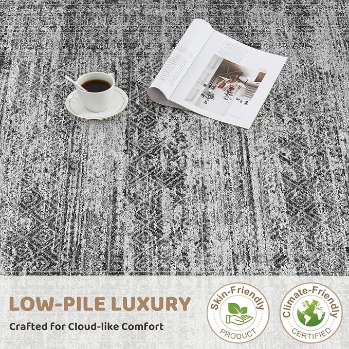 UERMEI 10x14 Area Rug Living Room Rugs - Image 7