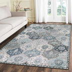 Lahome Moroccan Trellis Washable Area Rug, 5x7 Rugs by Lahome
