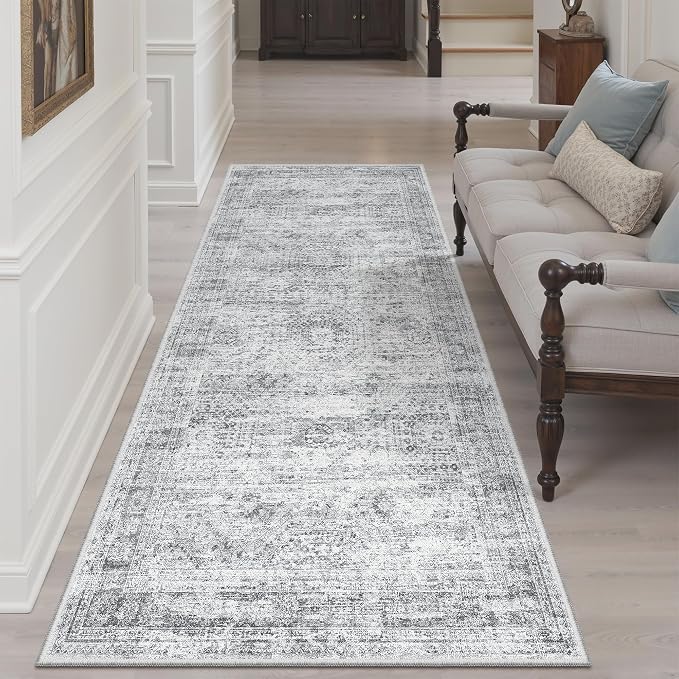 Soalmost Runner Rug 3x6 Washable Non-Slip Kitchen Runner Rugs - Image 3