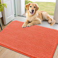 Smiry Dog Door Mat for Muddy Paws 36x24, Absorbent Dirt Trapper, Non-Slip by Smiry