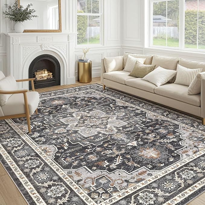 Vintage Living Room Area Rug 8x10 by COTILED
