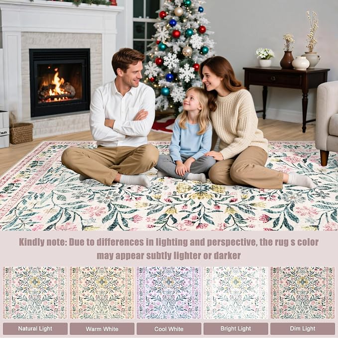 Runner Rug for Entryway: 2.6x14 Kitchen Rugs Non Slip Washable Ultra-Thin Soft - Image 9
