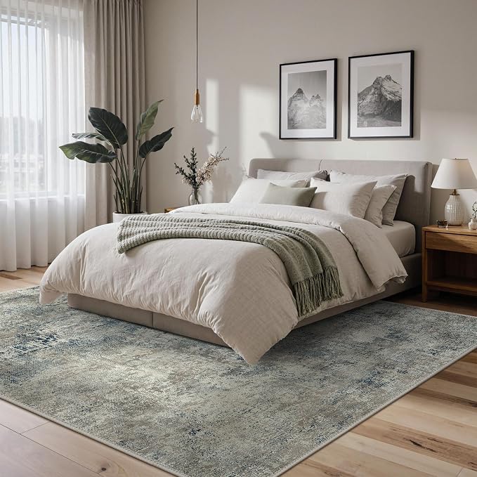 BEIMO Area Rugs 8x10 for Living Room Bedroom, Modern Abstract Machine Washable - Image 2