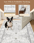 Madane Hallway Runner Rug 2x12, Long Washable Runner Rugs 12ft - Image 6
