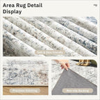 Soalmost Runner Rug 2x10 Washable Non-Slip Hallway Runner Rugs - Image 6