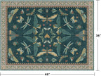 Teal 3x4 Entryway Rug - Image 2