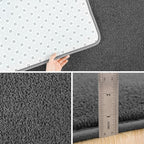 Pettop 5x7 ft Dark Grey Area Rugs - Image 4