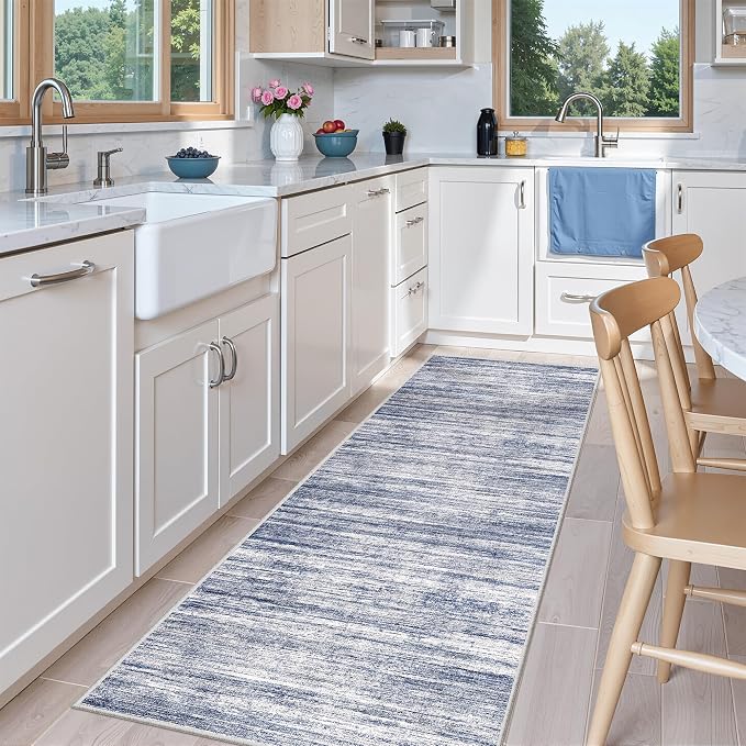 Washable Runner Rugs for Bedroom by Restydon