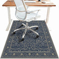 48"x72" Office Chair Mat for Hardwood Tile Floor, Under Desk Carpet Protector by BESBLEE