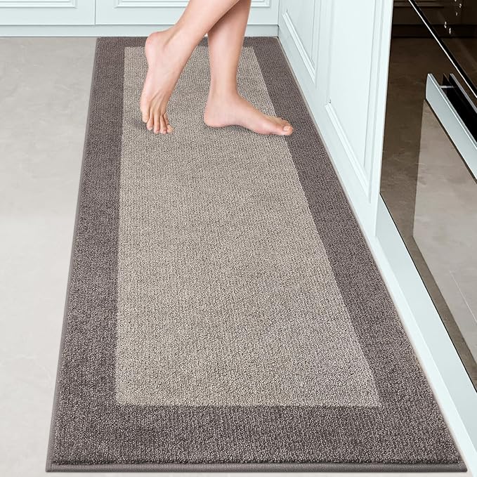 Machine Washable Kitchen Rug 24" x 70", Non Slip Kitchen Mat by Unknown