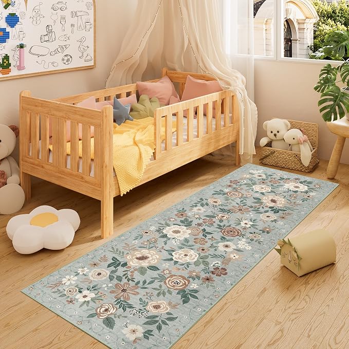DUKINO 2x6 Runner Rug for Hallway, Washable Kitchen Runner Rug - Image 3