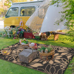 GENIMO Outdoor Rug Waterproof for Patio Decor, Large Area Rugs Mats for RV - Image 4