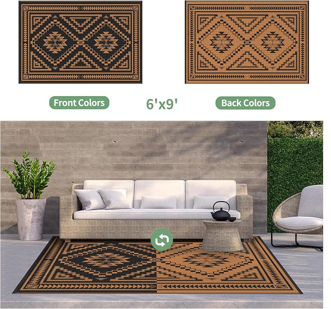 GENIMO Outdoor Rug for Patio Clearance - Image 2
