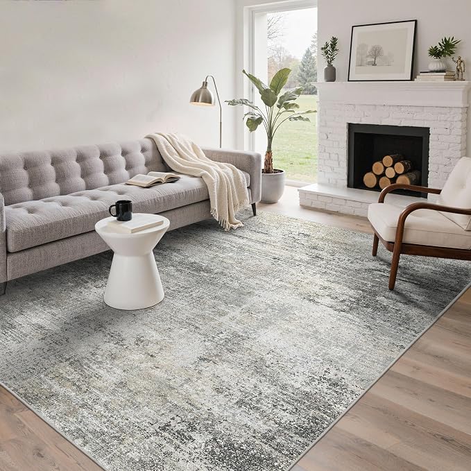 BEIMO Area Rugs 5x7 for Living Room Bedroom, Modern Abstract Machine Washable - Image 2