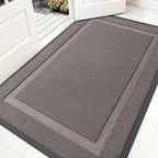 OLANLY Front Door Mat Indoor Outdoor Entrance, Waterproof All-Season, by OLANLY