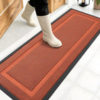 OLANLY Front Door Mat Indoor Outdoor Entrance, Waterproof All-Season, by OLANLY