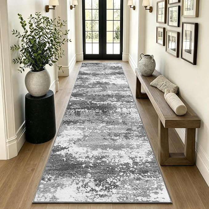 12 FT Extra Long Runner Rug for Hallway Washable, 2.6x12 Large Kitchen Floor by Acapet