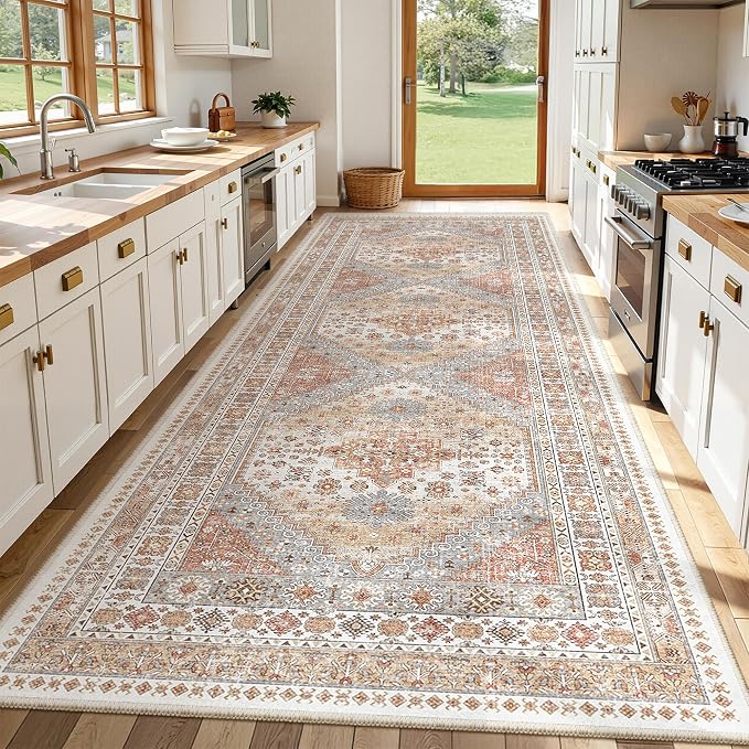 zesthome 4x12 Runner Rug for Hallway, Low-Pile Wide Runner for Entryway - Image 4