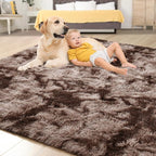 Tepook Soft Fluffy Rugs for Bedroom, 4x6 Area Rug for Living Room, Modern - Image 4