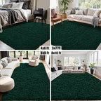 8x10 Area Rug for Living Room:Ultra Soft Fluffy Shag Purple Rugs, Large Fuzzy - Image 8