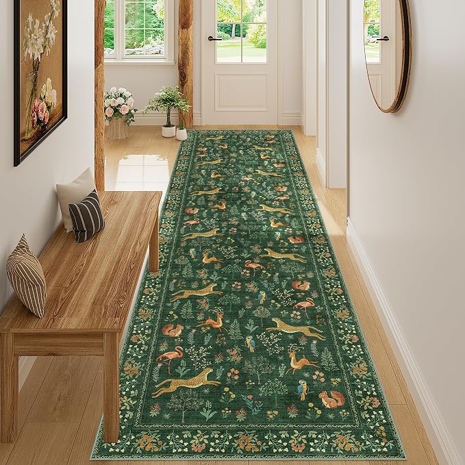 DUKINO 3x10 Washable Runner Rug - Image 5